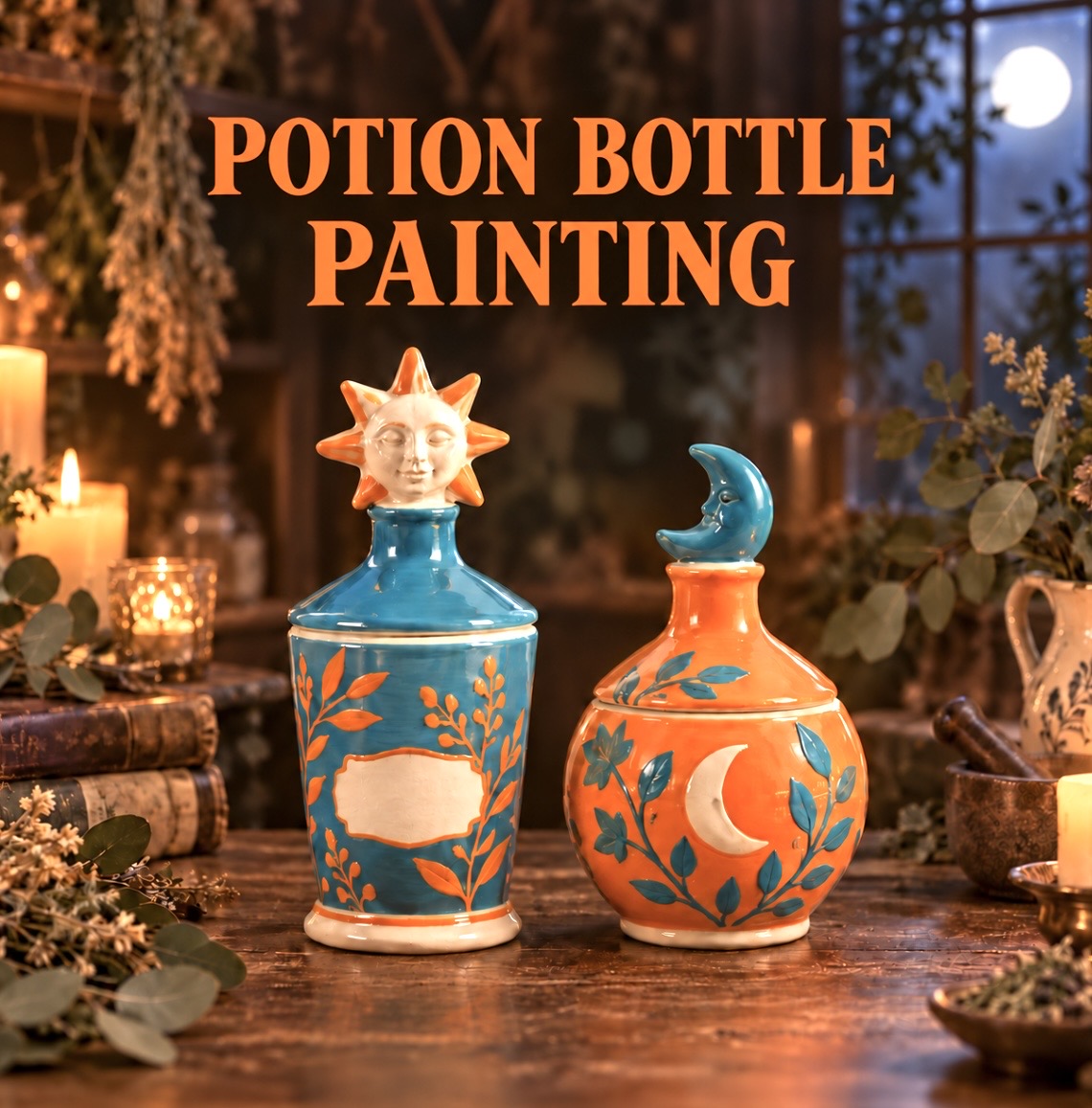 Potion Bottle Painting